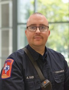 adam baer, aemt and paramedic instructor